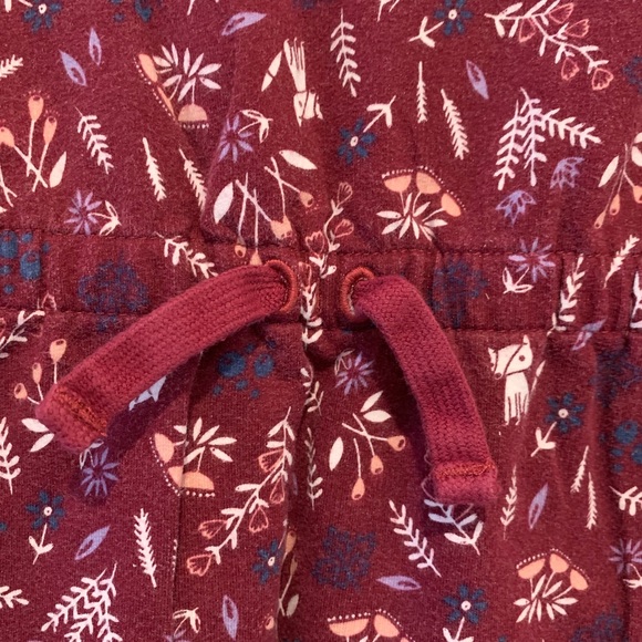 Roots long sleeve maroon colour dress. Size 2. - Picture 4 of 6